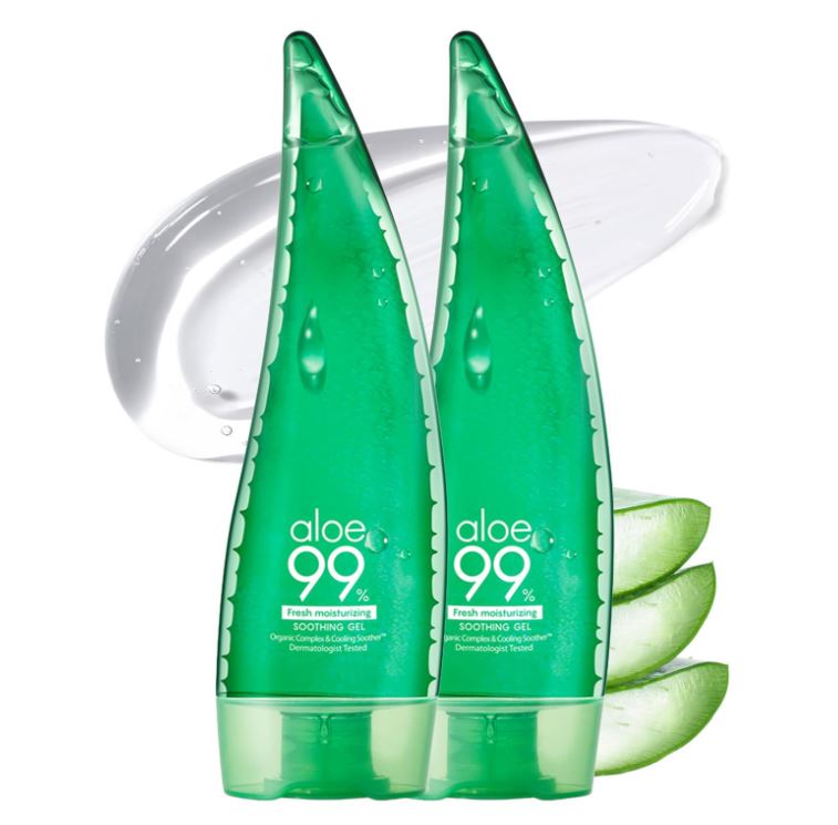 Holika Holika Aloe 99% Soothing Gel 250ml (2 Pack)