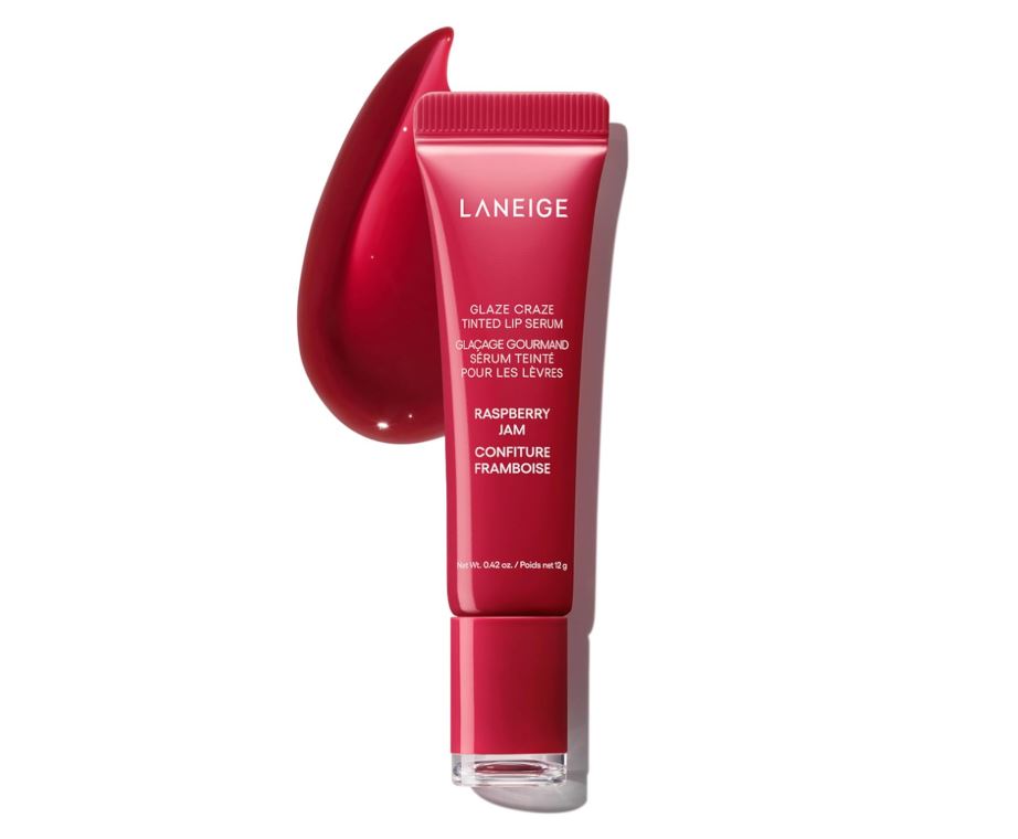 LANEIGE Glaze Craze Tinted Lip Serum , Raspberry Jam