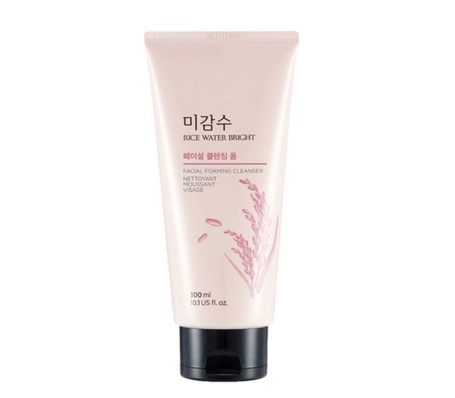 The Face Shop Rice Water Bright Foaming Facial Cleanser 300ml