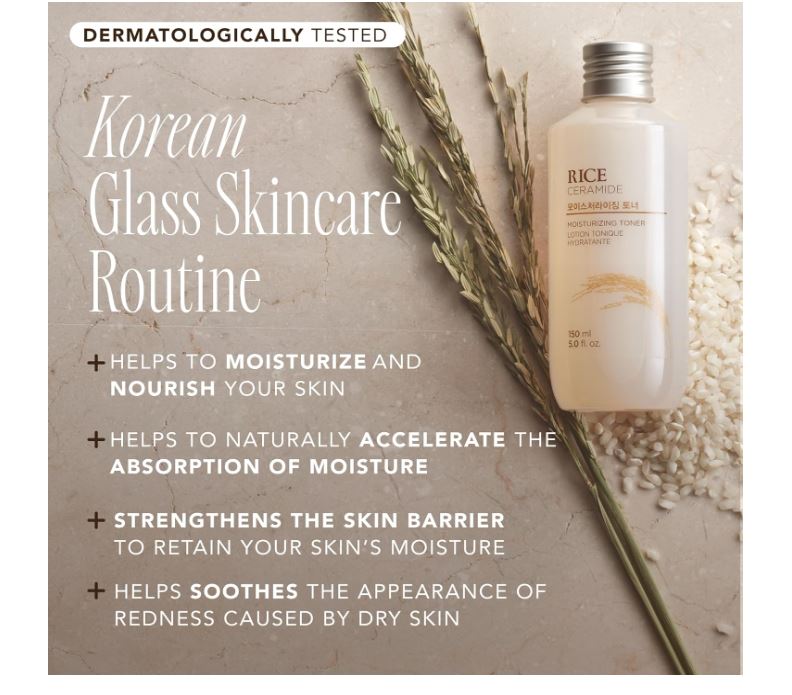 THE FACE SHOP Rice Ceramide Moisturizing Toner 150ml