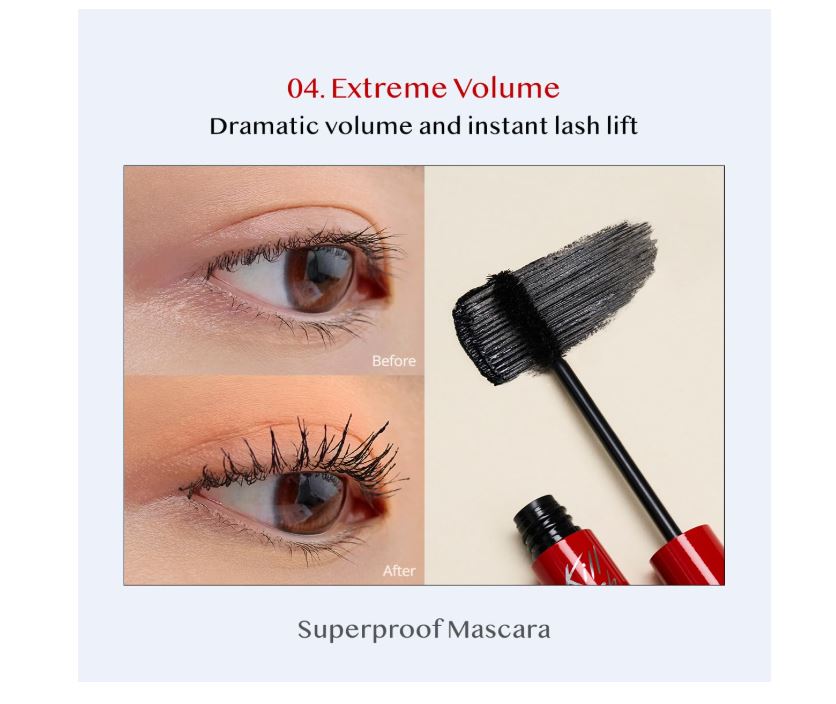 CLIO Kill Lash Superproof Mascara 04.Extreme Volume