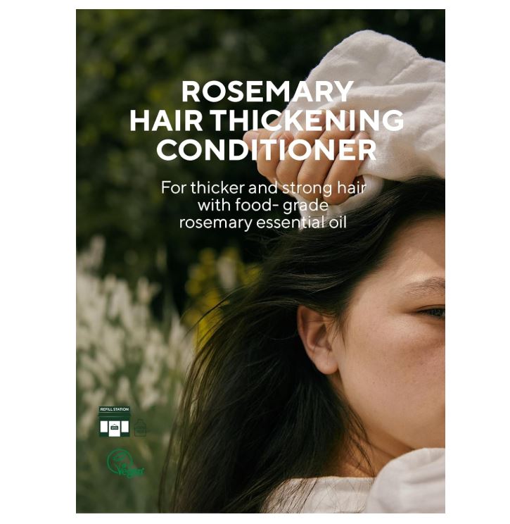 AROMATICA Rosemary Hair Thickening Conditioner 400ml