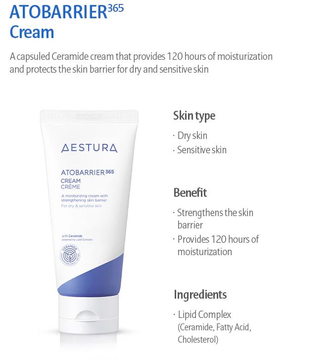 AESTURA - Atobarrier 365 Cream 80ml