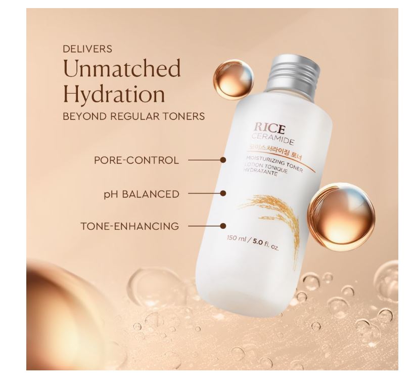 THE FACE SHOP Rice Ceramide Moisturizing Toner 150ml