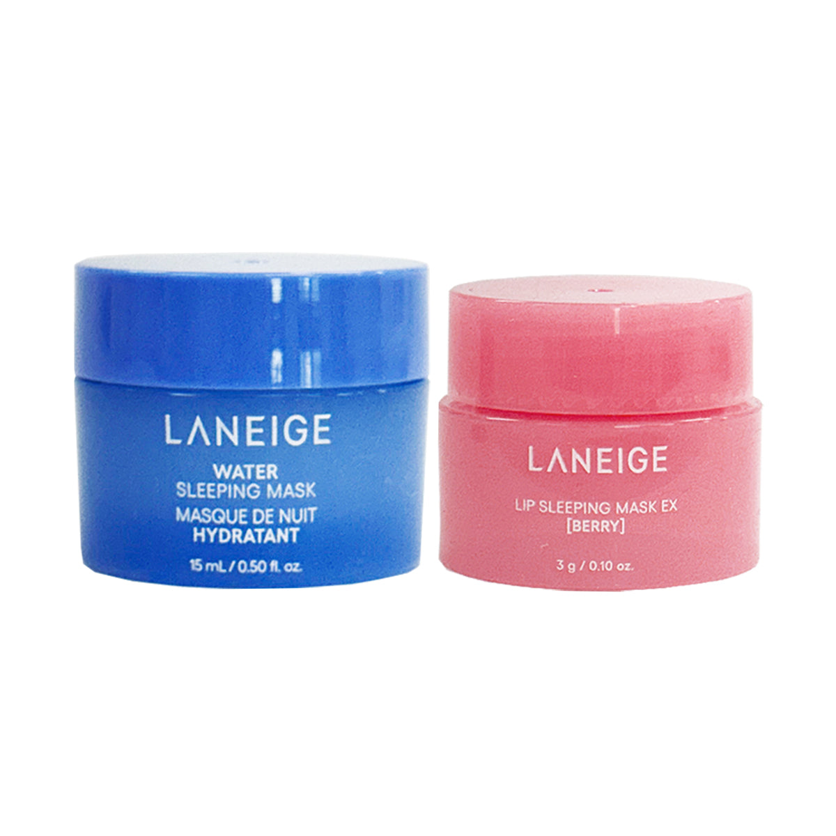 Laneige Water Sleeping Mask 15ml & Lip Sleeping Mask 3g Set