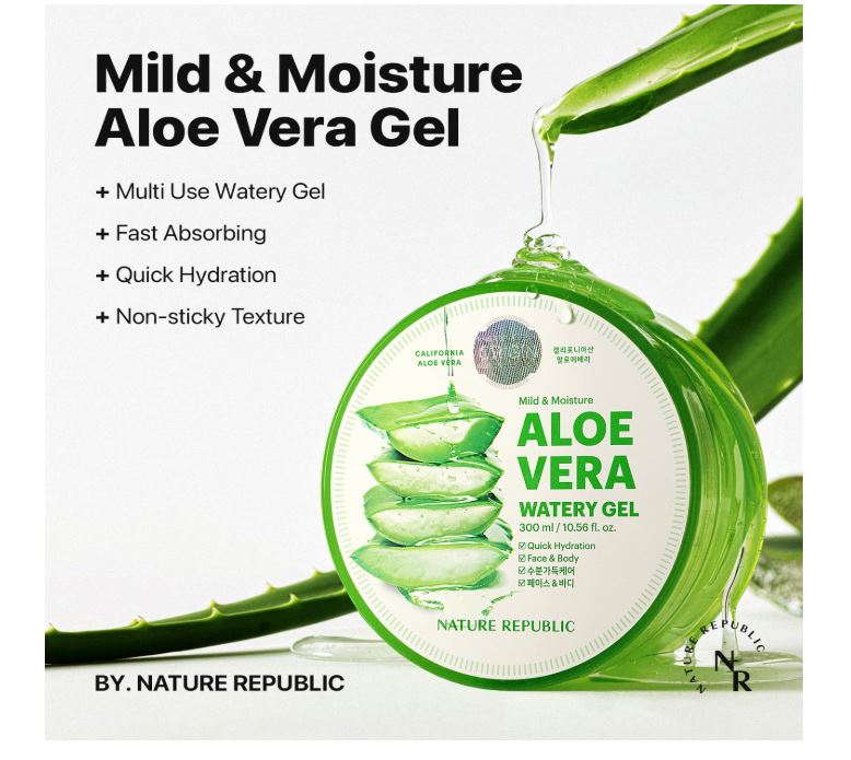Nature Republic Soothing & Moisture Aloe Vera Watery Gel (1 PCS)