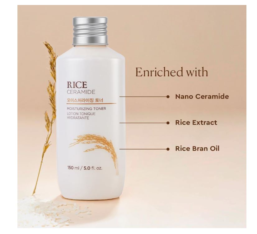 THE FACE SHOP Rice Ceramide Moisturizing Toner 150ml