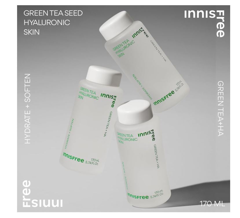 Innisfree Green Tea Hyaluronic Skin 170ml
