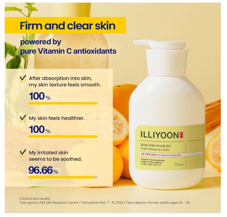 Illiyoon Fresh Moisture Body Lotion 350 ml