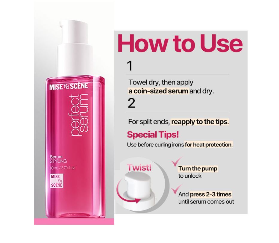 Mise En Scene Perfect Serum Styling Serum 80ml