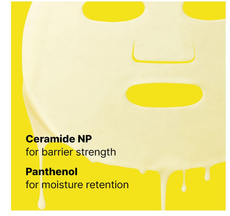 Dr.Jart+ Ceramidin Skin Barrier Moisturizing Mask 22 g (Pack of 5)