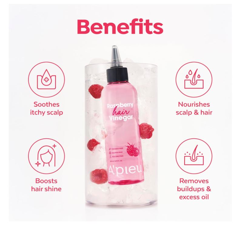 A'pieu Raspberry Hair Vinegar 200ml