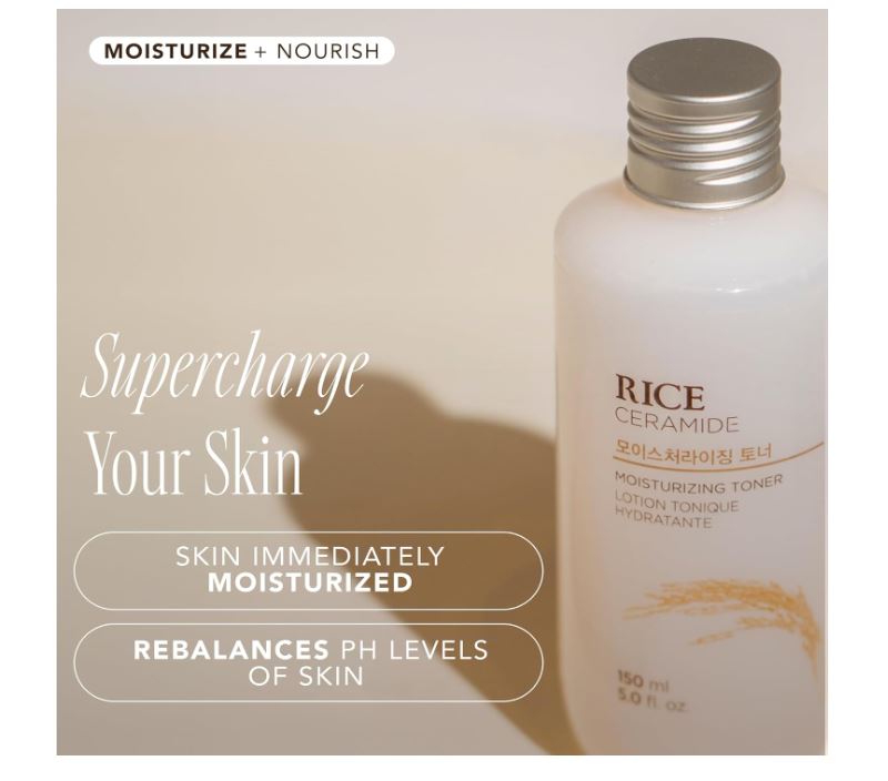 THE FACE SHOP Rice Ceramide Moisturizing Toner 150ml