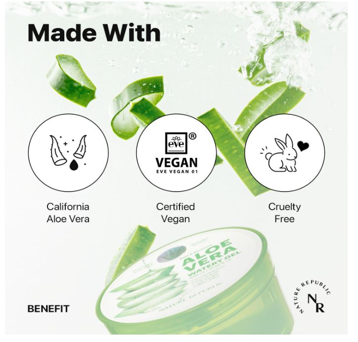 Nature Republic Soothing & Moisture Aloe Vera Watery Gel (1 PCS)