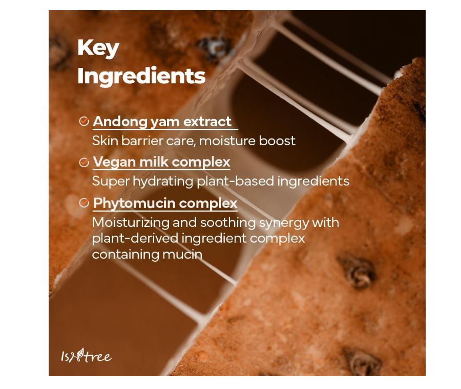 ISNTREE Yam Root Vegan Milk Cleanser 220 ml