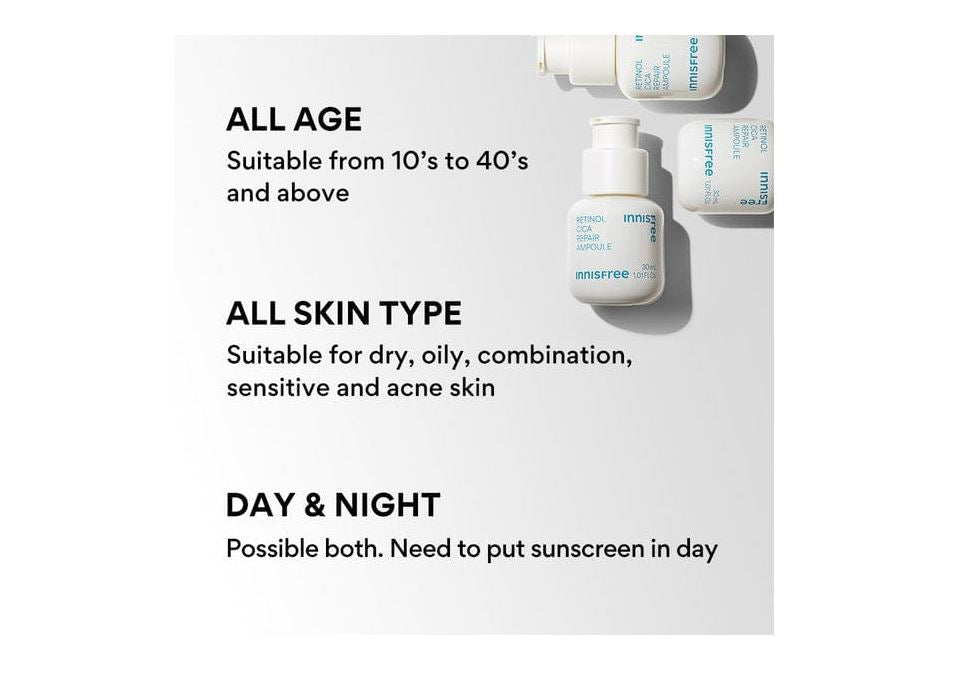 INNISFREE Retinol Cica Repair Ampoule 30ml
