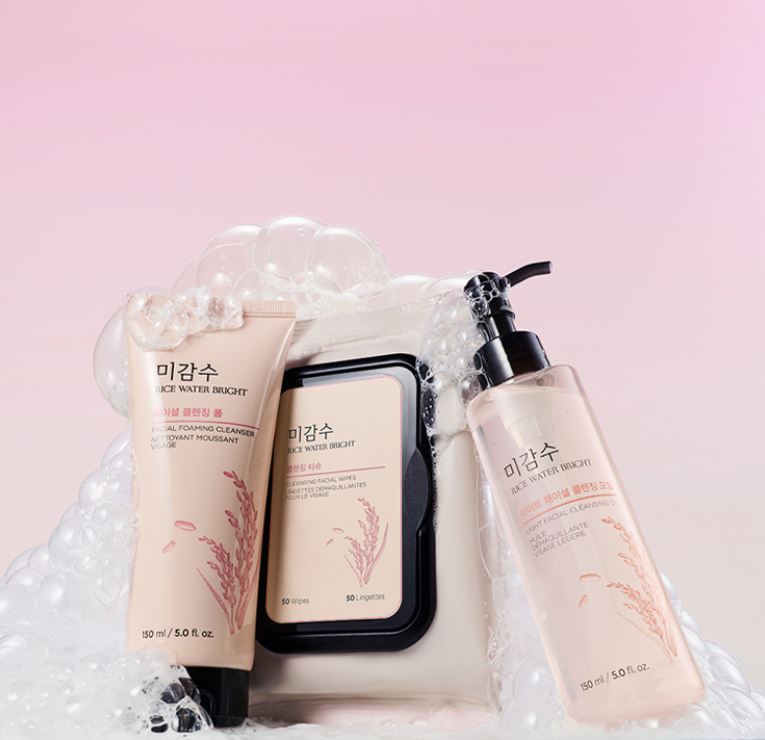 The Face Shop Rice Water Bright Foaming Facial Cleanser 150ml