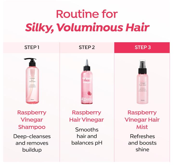 A'PIEU Raspberry Vinegar Hair Mist 105ml