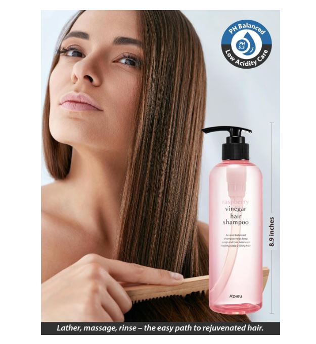 A'pieu Raspberry Vinegar Hair Shampoo 500 ml