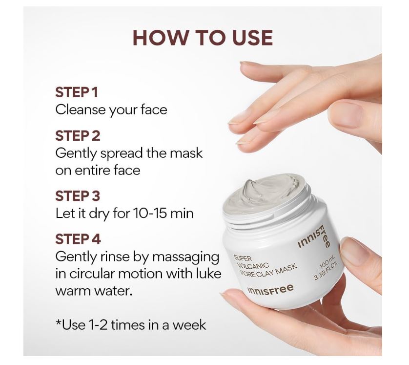 Innisfree Super Volcanic Clay Mask 100ml