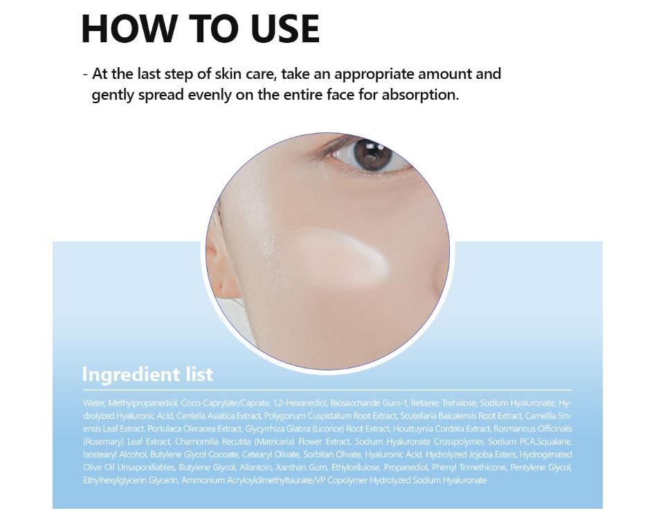 ISNTREE Hyaluronic Acid Aqua Gel Cream 100ml