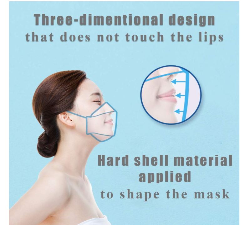 [LG Airwasher] KF94 Disposable Face Mask, 20 Pack (Black)